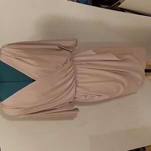 Gorgeous champagne cocktail dress